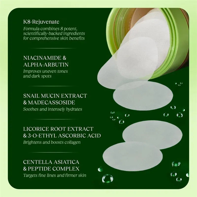 JIYU Korean Skincare Toner Pads